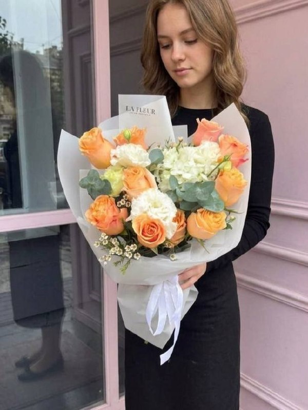 Авторский букет «Тёплый аккорд»